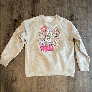 Zip-a-Dee Tees Run Disney Princess Sweatshirt XXL